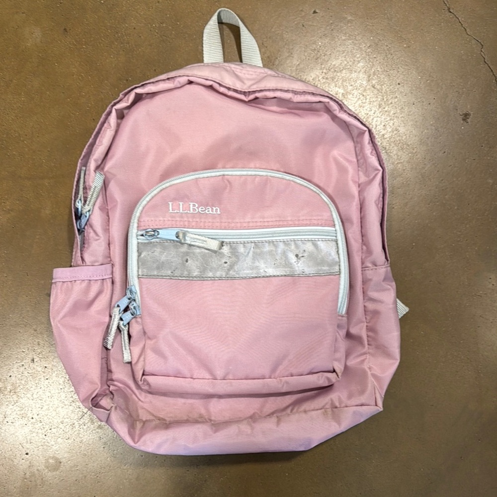 L.L. Bean Kids Junior Original Lilac Pink Backpack 17L